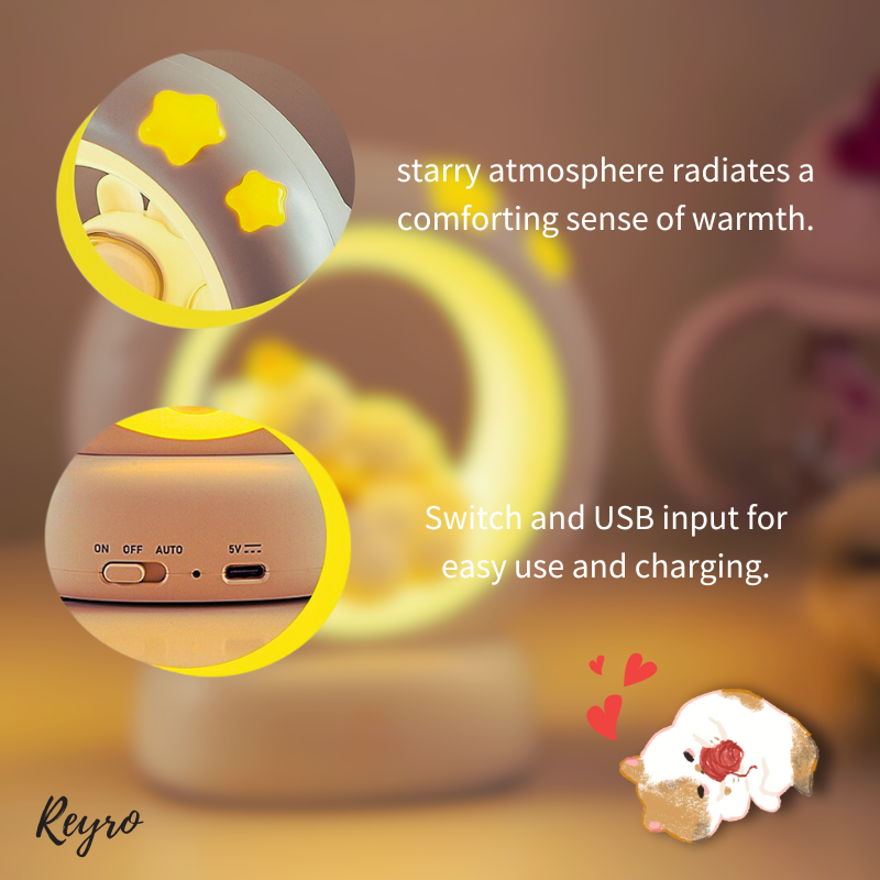 Reyro MoonGlow USB Lamp – Eco-Friendly LED Gift